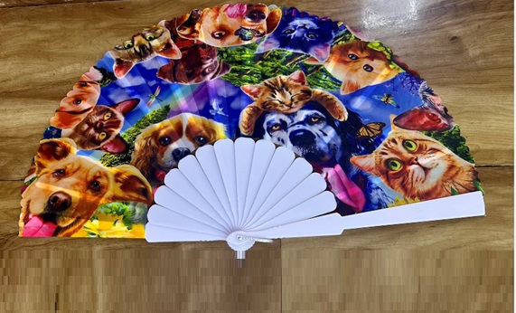 Аксесуар віяло арт. C22106 (240шт) мікс