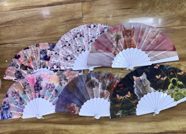 Аксесуар віяло арт. C22107 (240шт) мікс