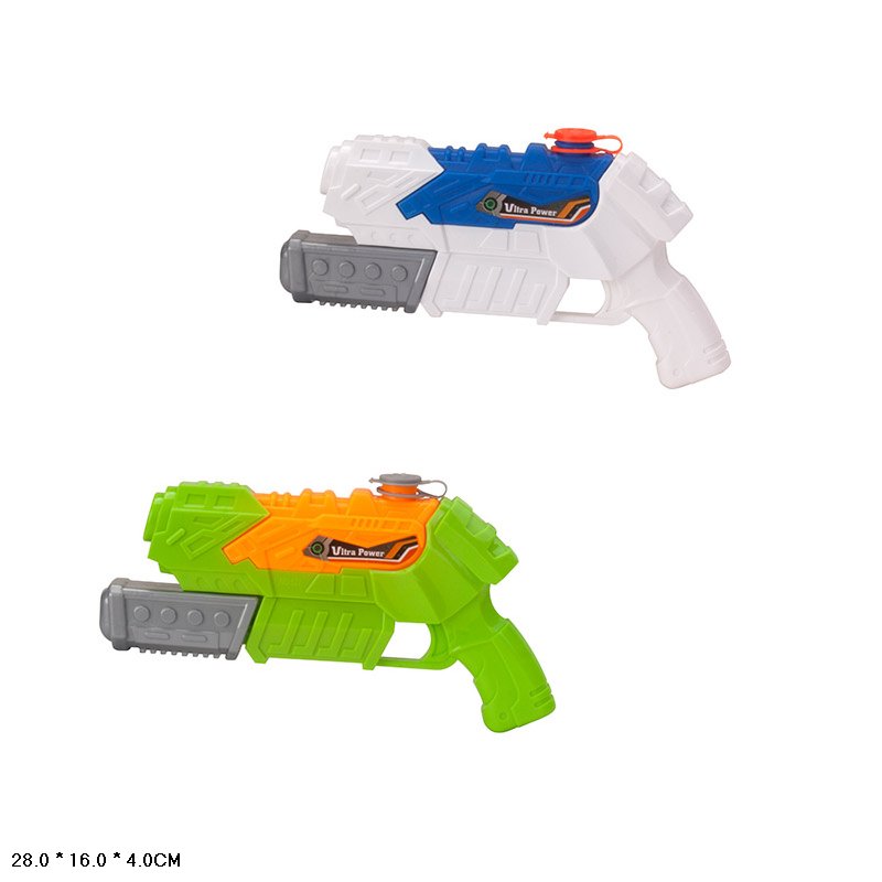 Водний пістолет арт. 527 (120шт/2)  2 кольори  28*16*4 см