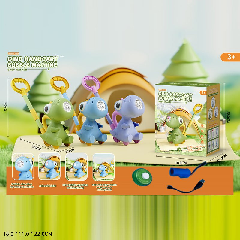 Мильні бульбашки- каталочка арт. BJC-A (36шт)  акум. 3 кольори короб. 18*11*22см