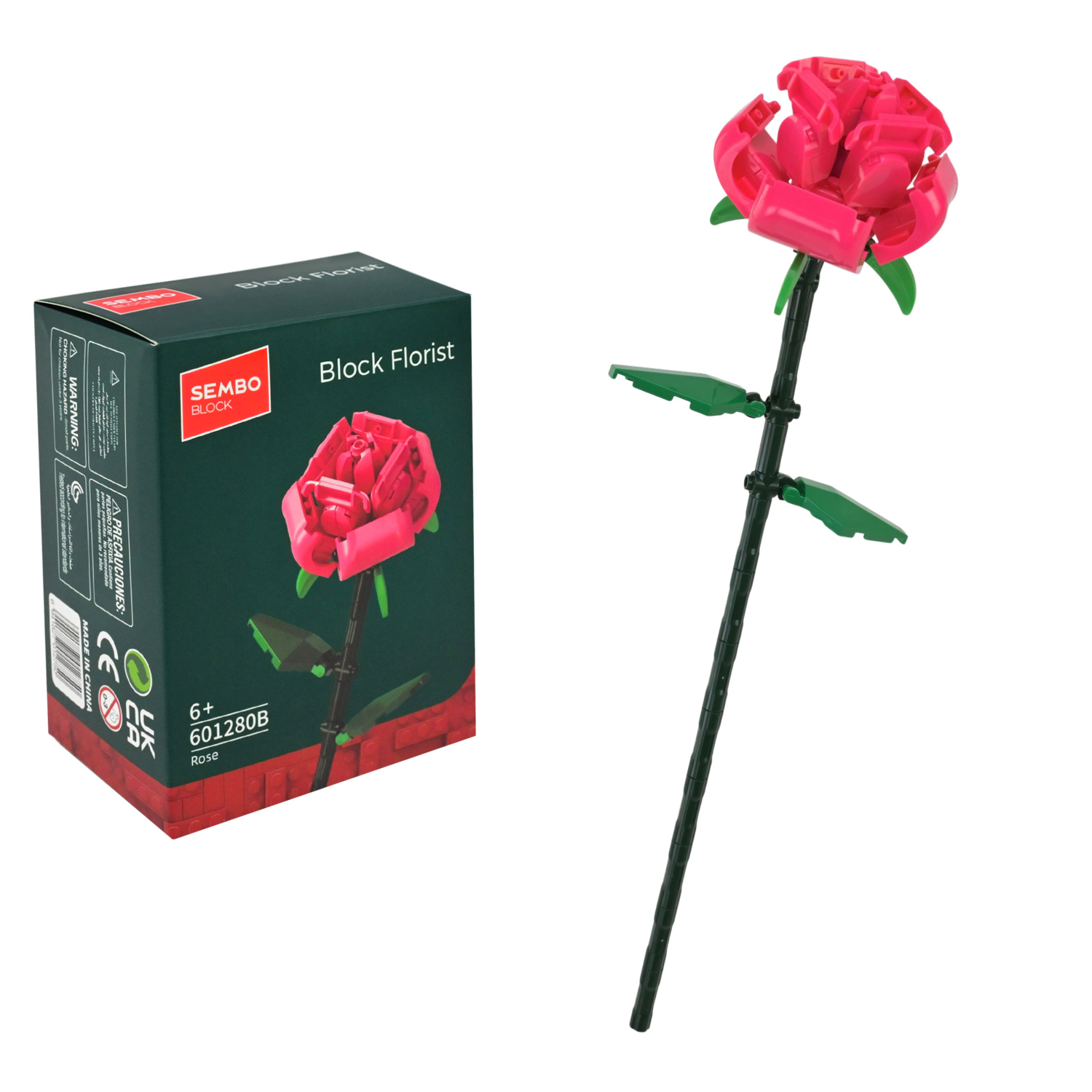 Конструктор арт. 601280B (96шт)  Florist короб. 9*12*6см