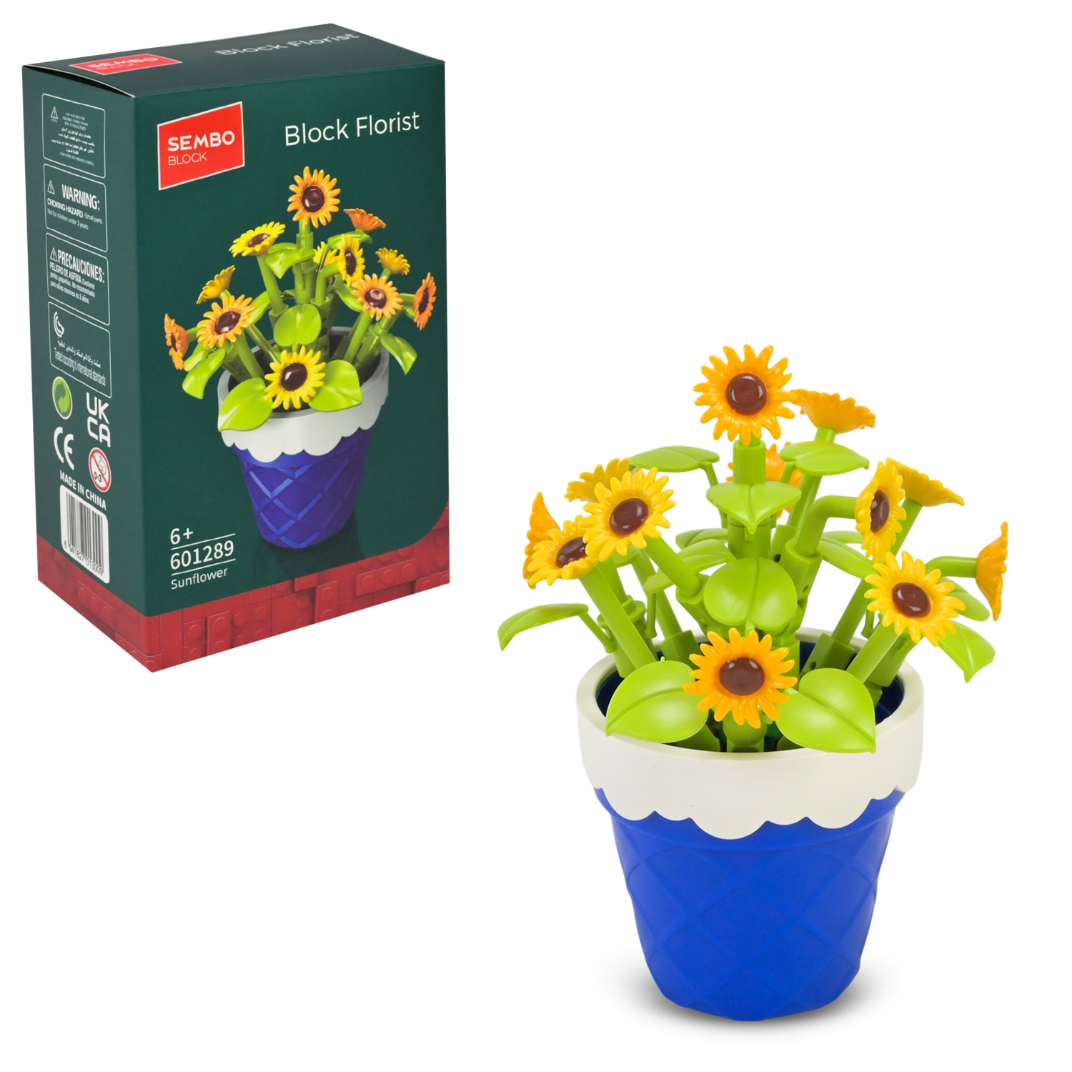 Конструктор арт. 601289 (96шт/2)  Florist короб. 9*14,5*6см