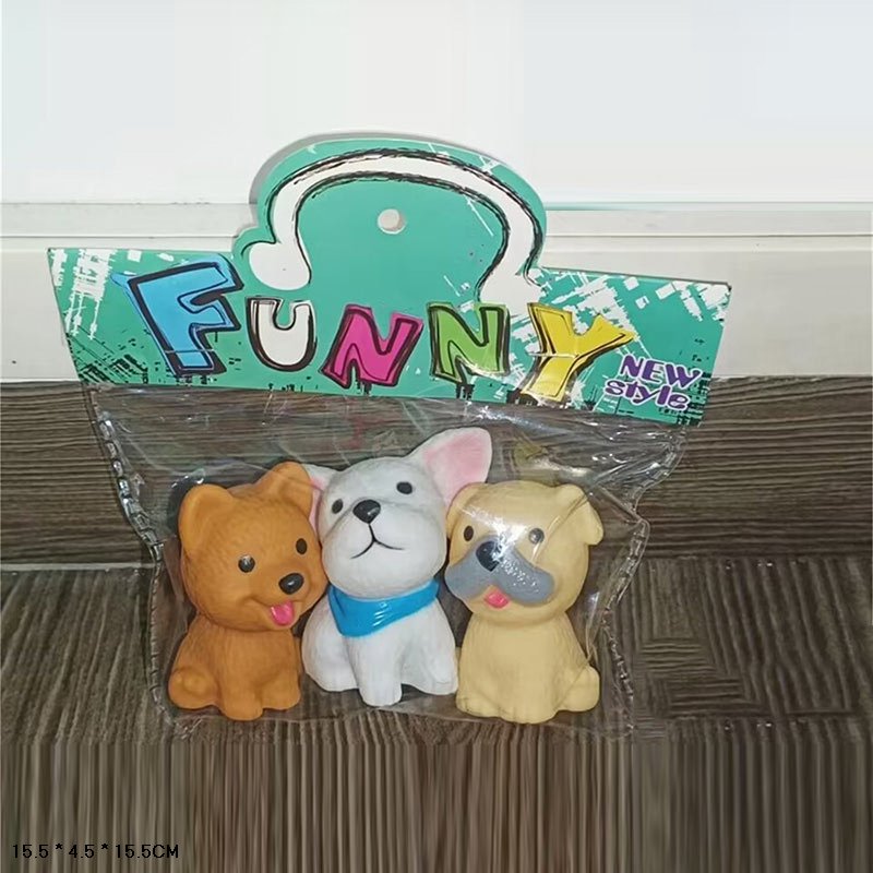 Пискавка арт. 319-4 (576шт/2) песики, пакет 16,5*4,6*16,5см