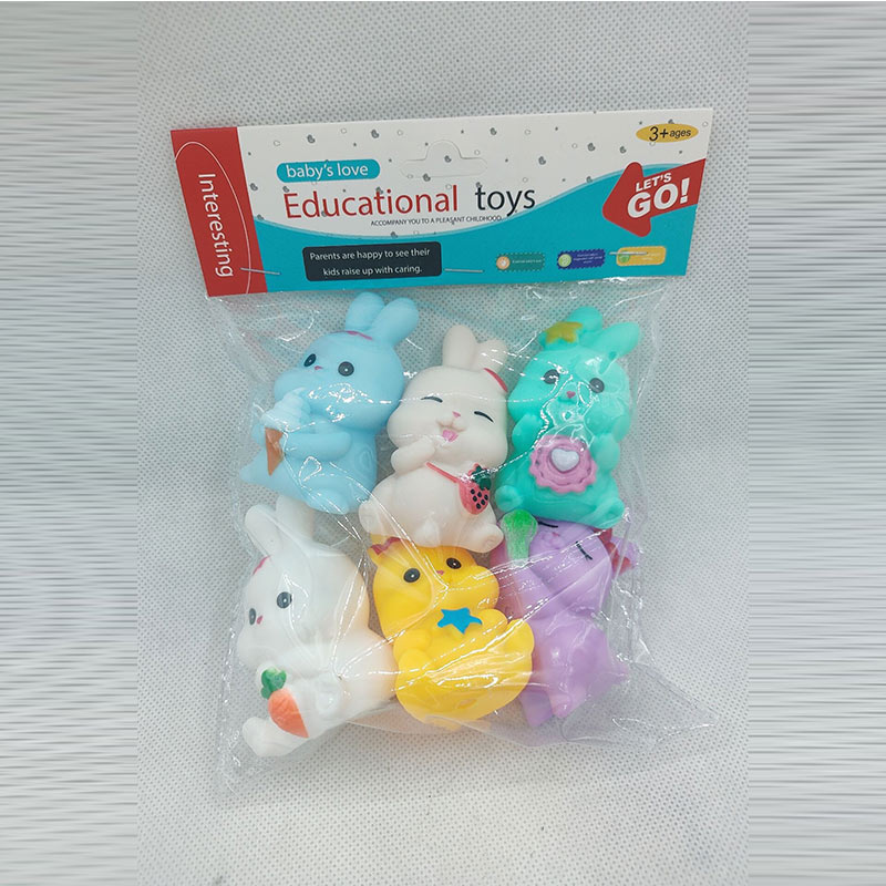 Пискавка арт. CY043 (288шт/2) зайчики, пакет 23см