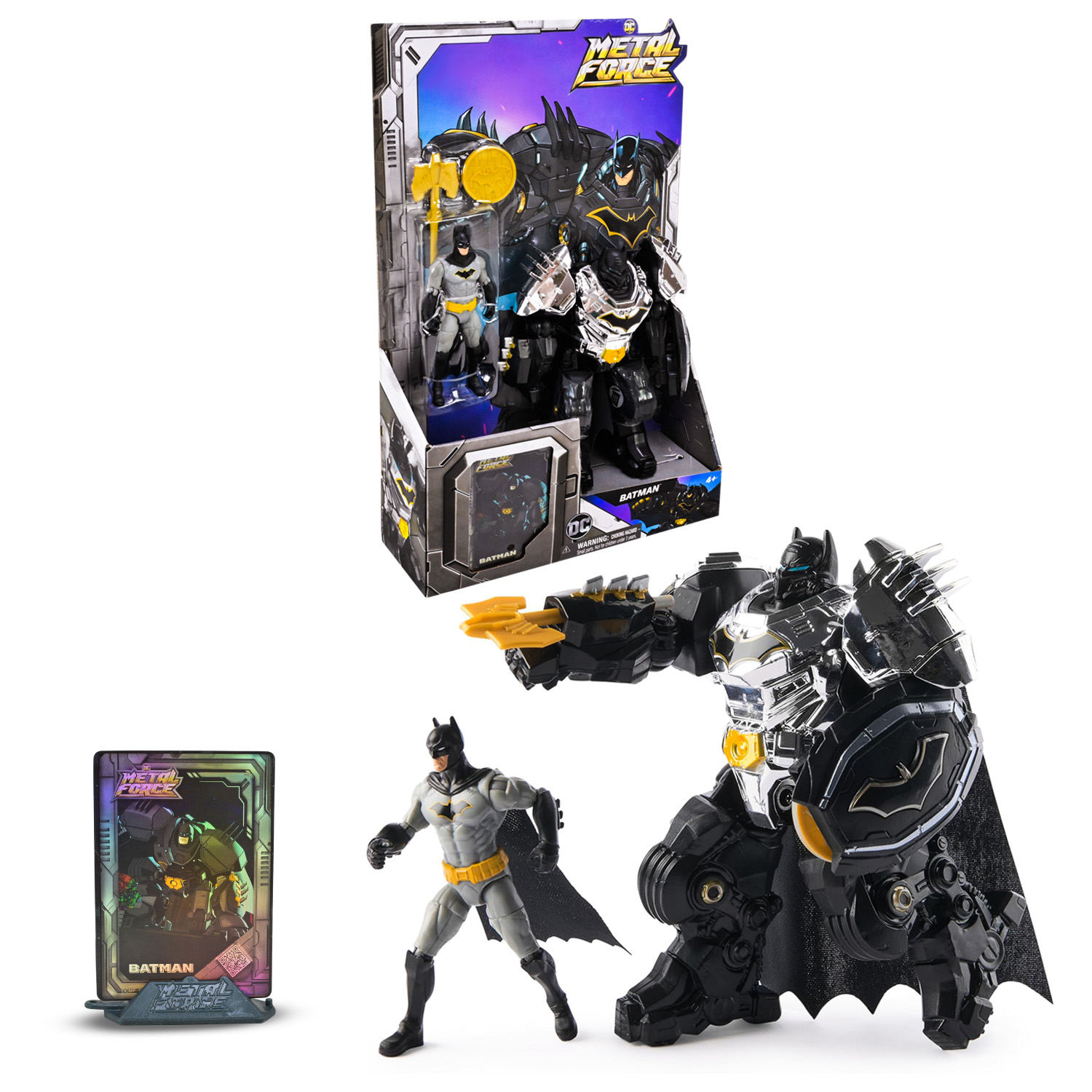 Іграшковий набір арт. 6071723 (4шт) Бетмен   зі зброєю короб. 20*6,5*32