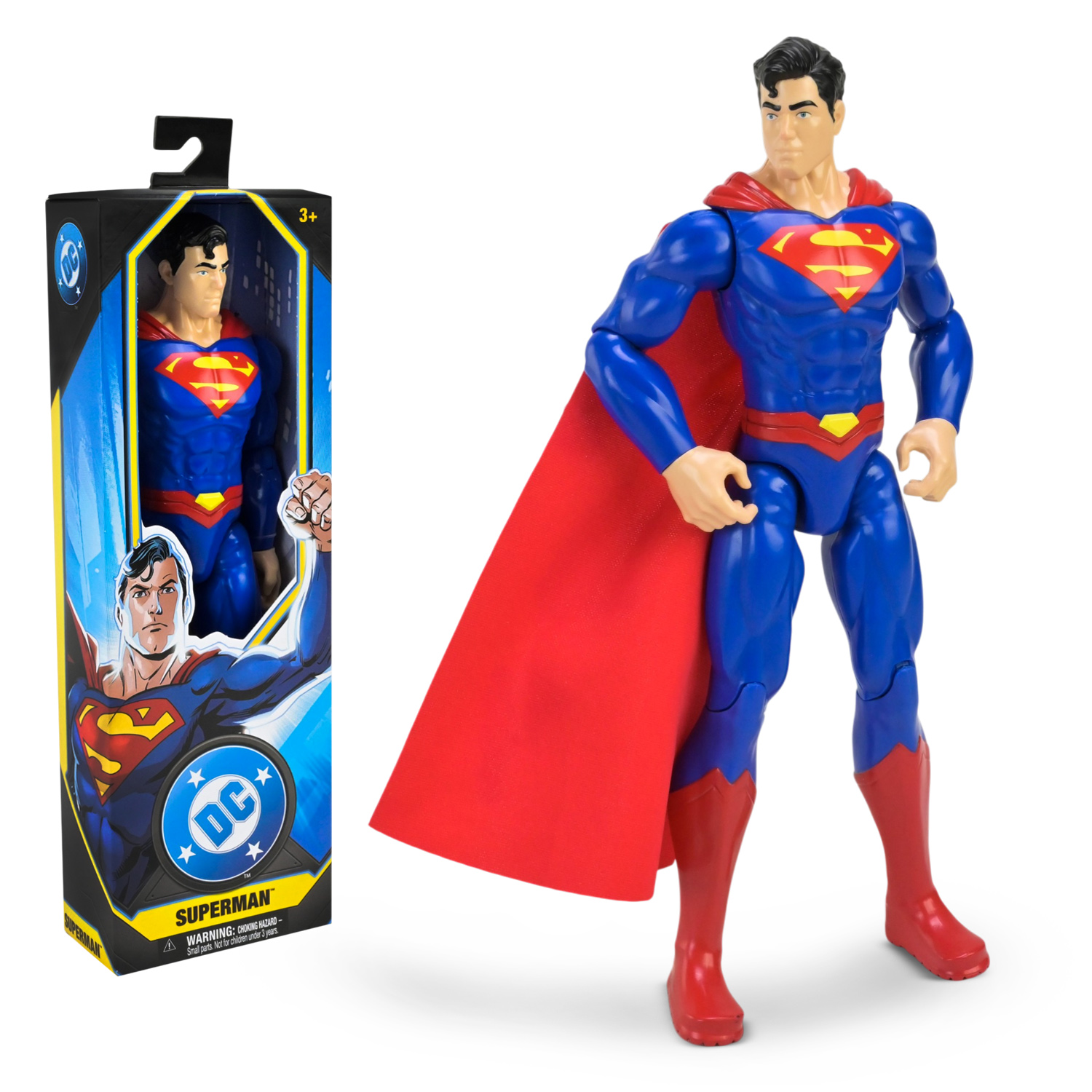Фігурка арт. 6056778 (4шт) Супермен  велика 12 дюймів р-р іграшки 8*4,5*29 короб. 10*5*30