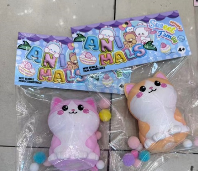 Антистрес арт. C25308 (384шт) кішечки мікс 12шт дисплей бокс