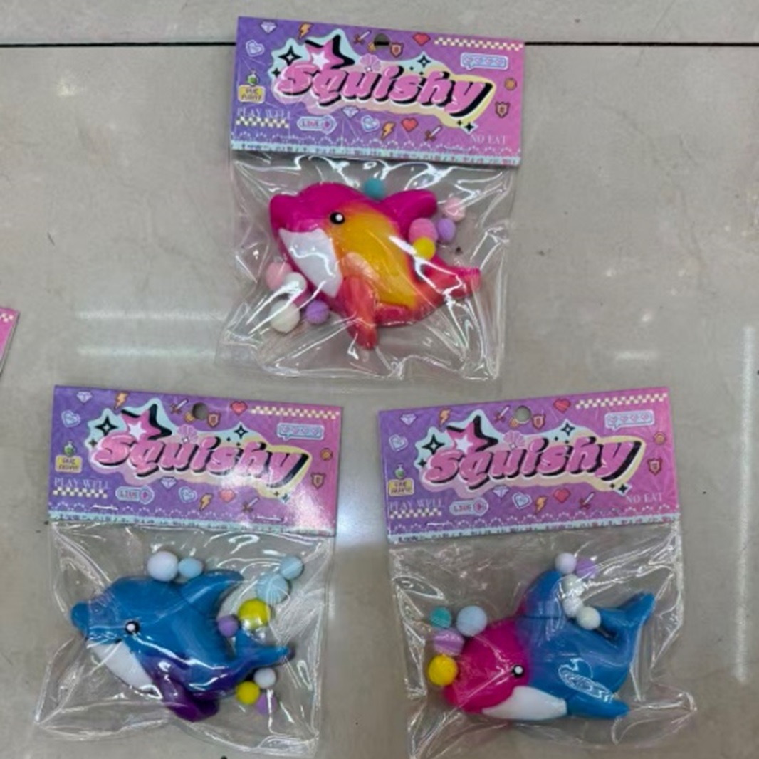 Антистрес арт. C25312 (480шт) дельфіни мікс 20шт дисплей бокс