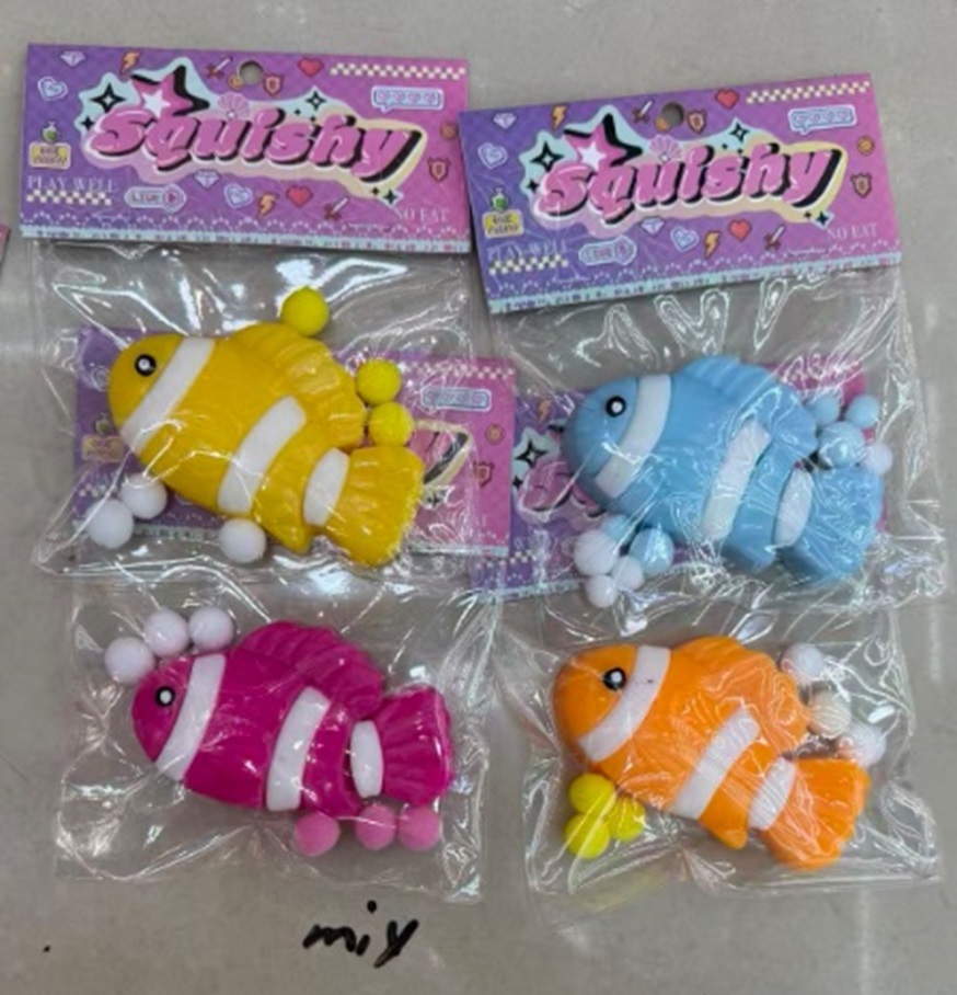 Антистрес арт. C25314 (480шт) рибки мікс 20шт дисплей бокс