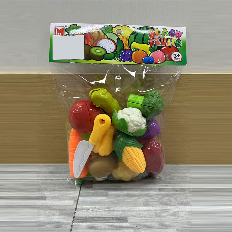 Продукти арт. 1273B (60шт/2)  продукти роздільні на липучках,аксес пакет 24*24 см