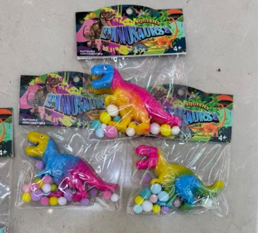 Антистрес арт. C25317 (480шт) динозаври мікс 20шт дисплей бокс