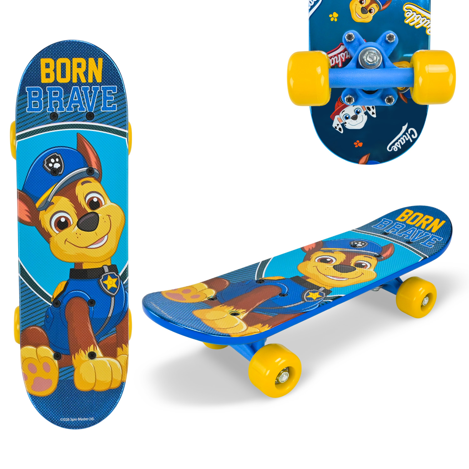 Скейт Paw Patrol арт. PP2618 (12шт) 43 см колеса PVC, з металевим ефектом 44х14х11 см