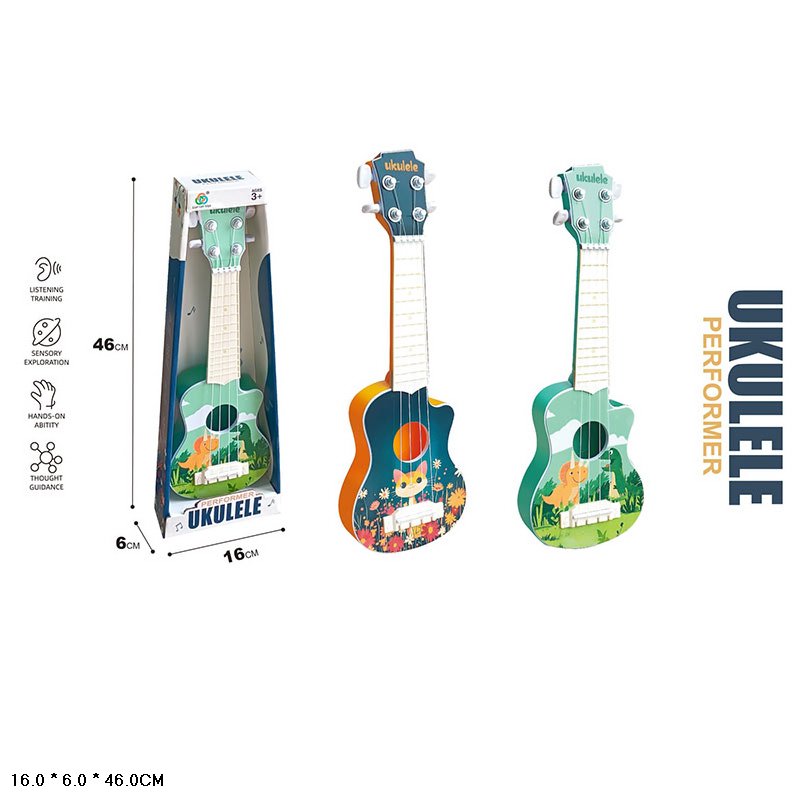 Гітара арт. 8097B (72шт/2) 2 кольори мікс, у короб. 16*6*46см