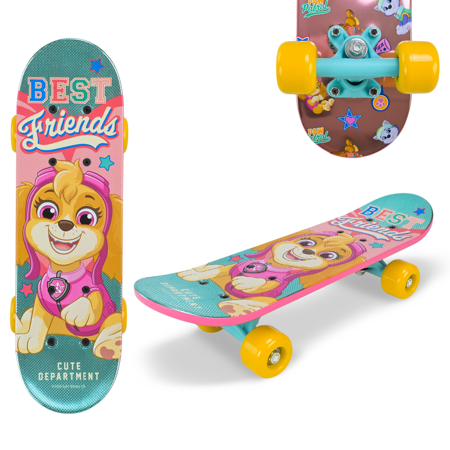 Скейт Paw Patrol арт. PP2619 (12шт) 44 см колеса PVC, з металевим ефектом 44х14х11 см