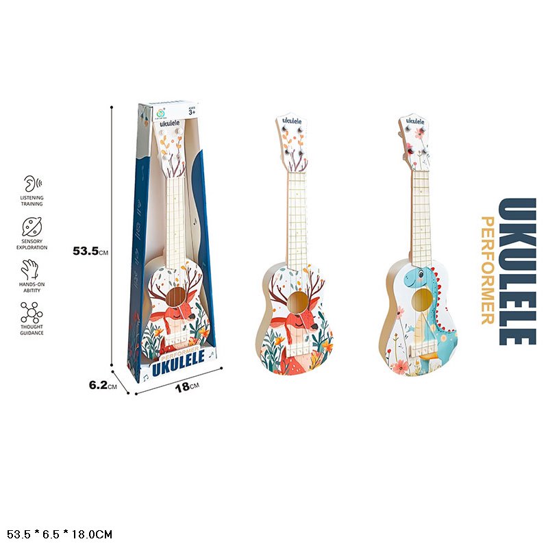 Гітара арт. 8083B (72шт/2) 2 кольори мікс, у короб. 18*6,2*53,5см