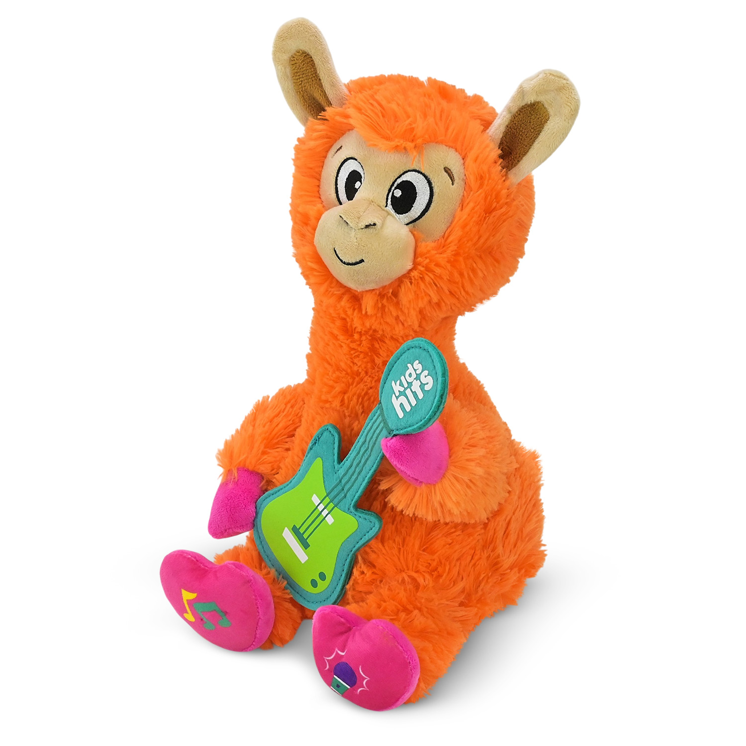 М'яка інтерактивна іграшка KidsHits Disco Pals арт. KH88/003 (18шт) лама у коробці 15*20*30