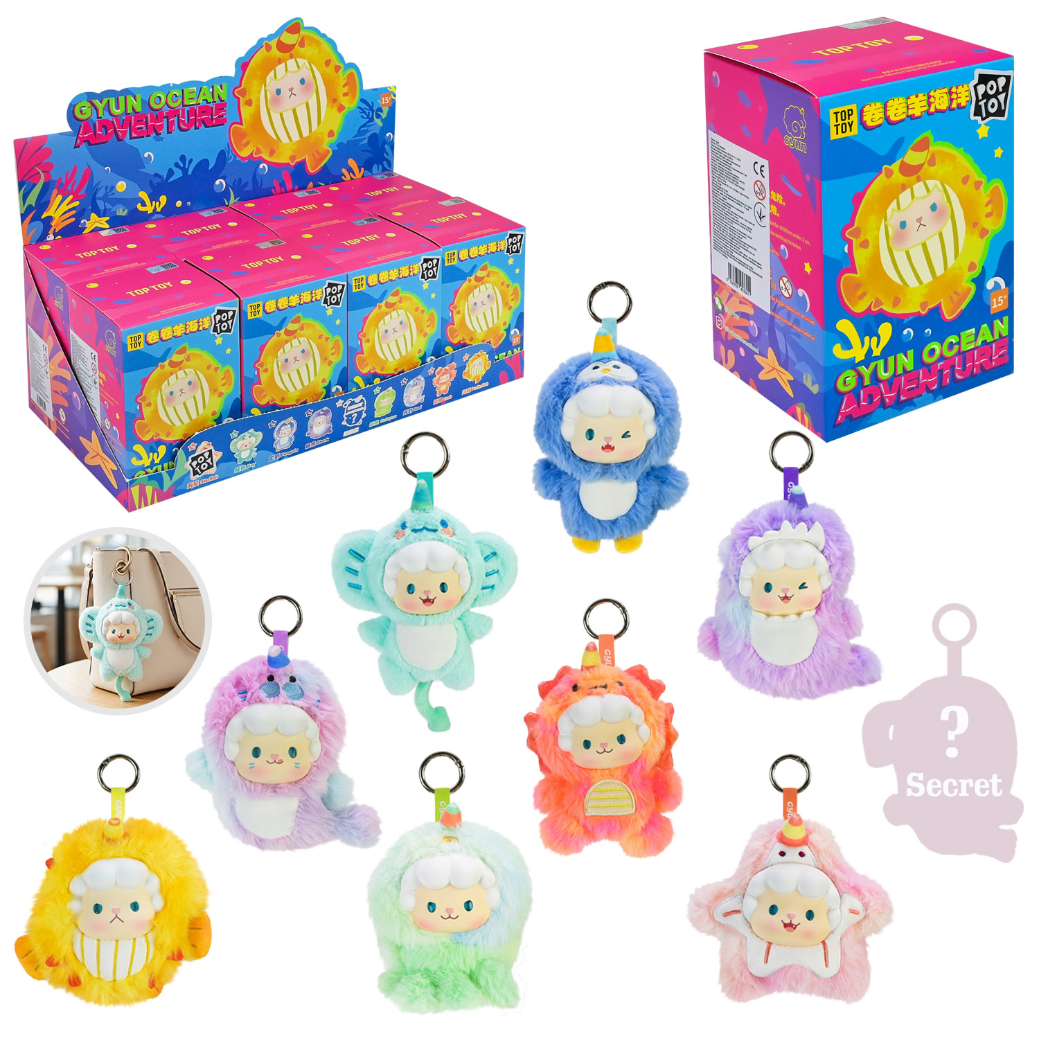 Герої POP TOY арт. TTJJY250AM01 (48шт) 8шт у дисплей боксі 40х18х15,5 см