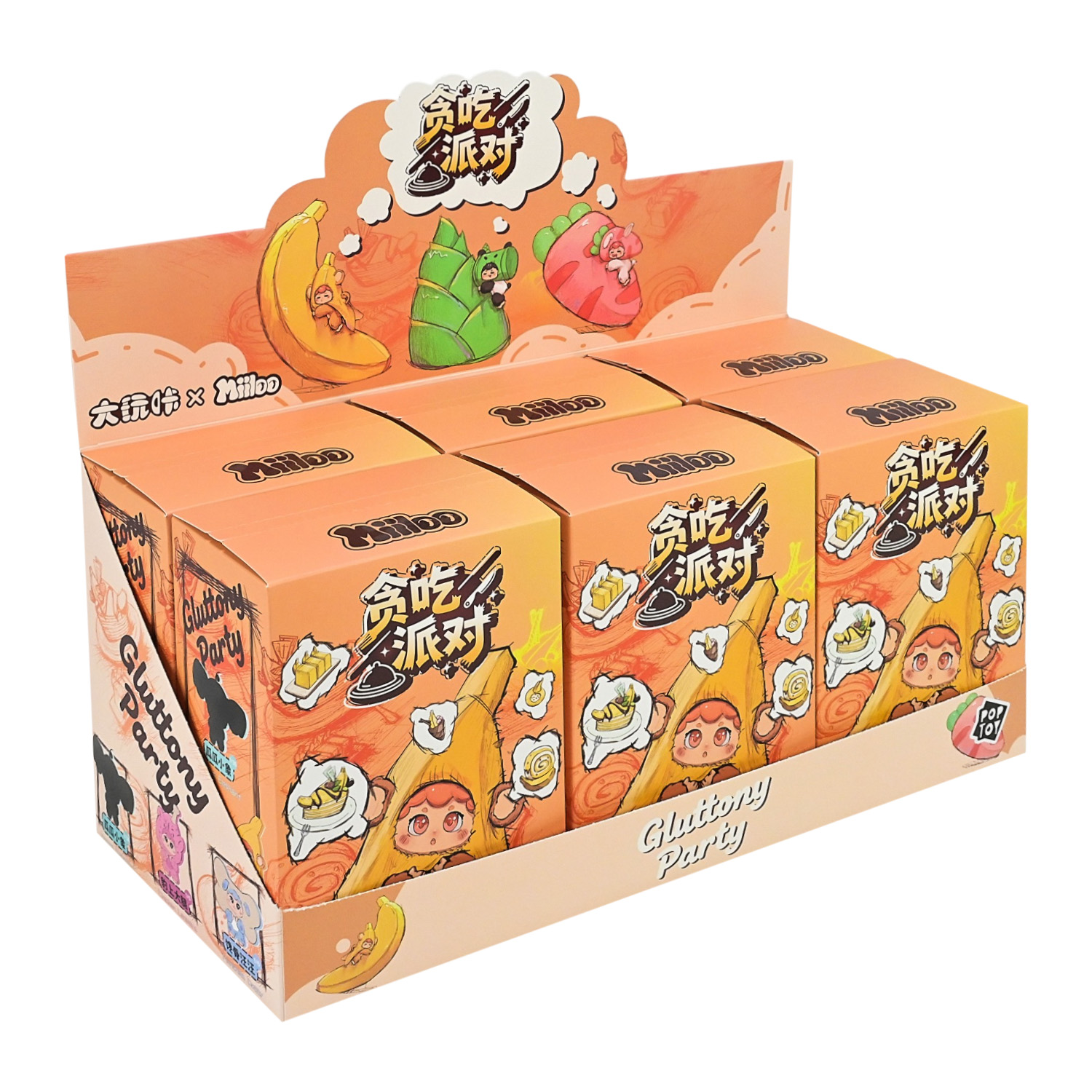 Герої Pop Toy арт. MLT-S11 (36шт) 7видів, 6шт у дисплей бокс 43х18х20 смі, р-р іграшки-16-18см