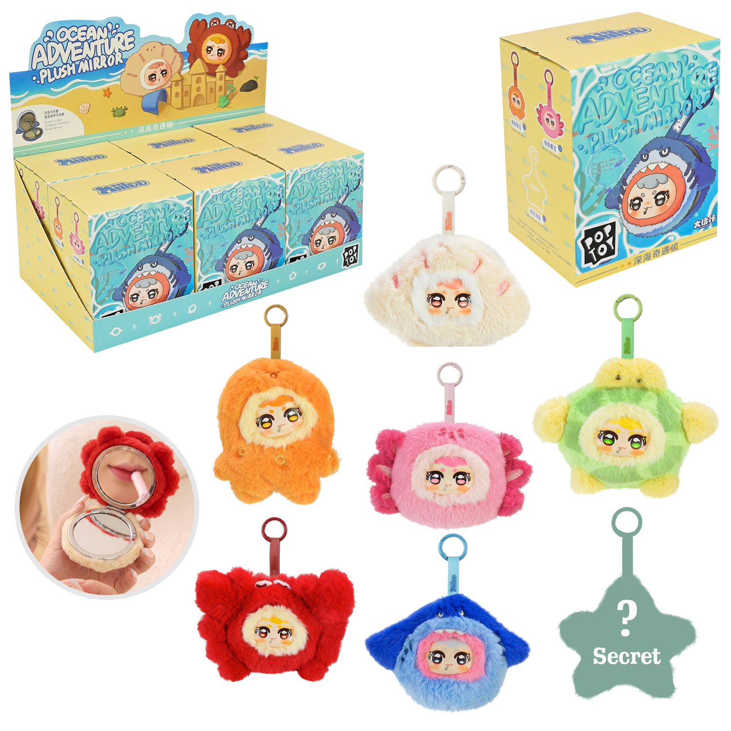 Герої Pop Toy арт. MLT-S3 (144шт) 7видів, 6шт у дисплей боксі 29х15,5х12,5 см, р-р іграшки- 10-12см