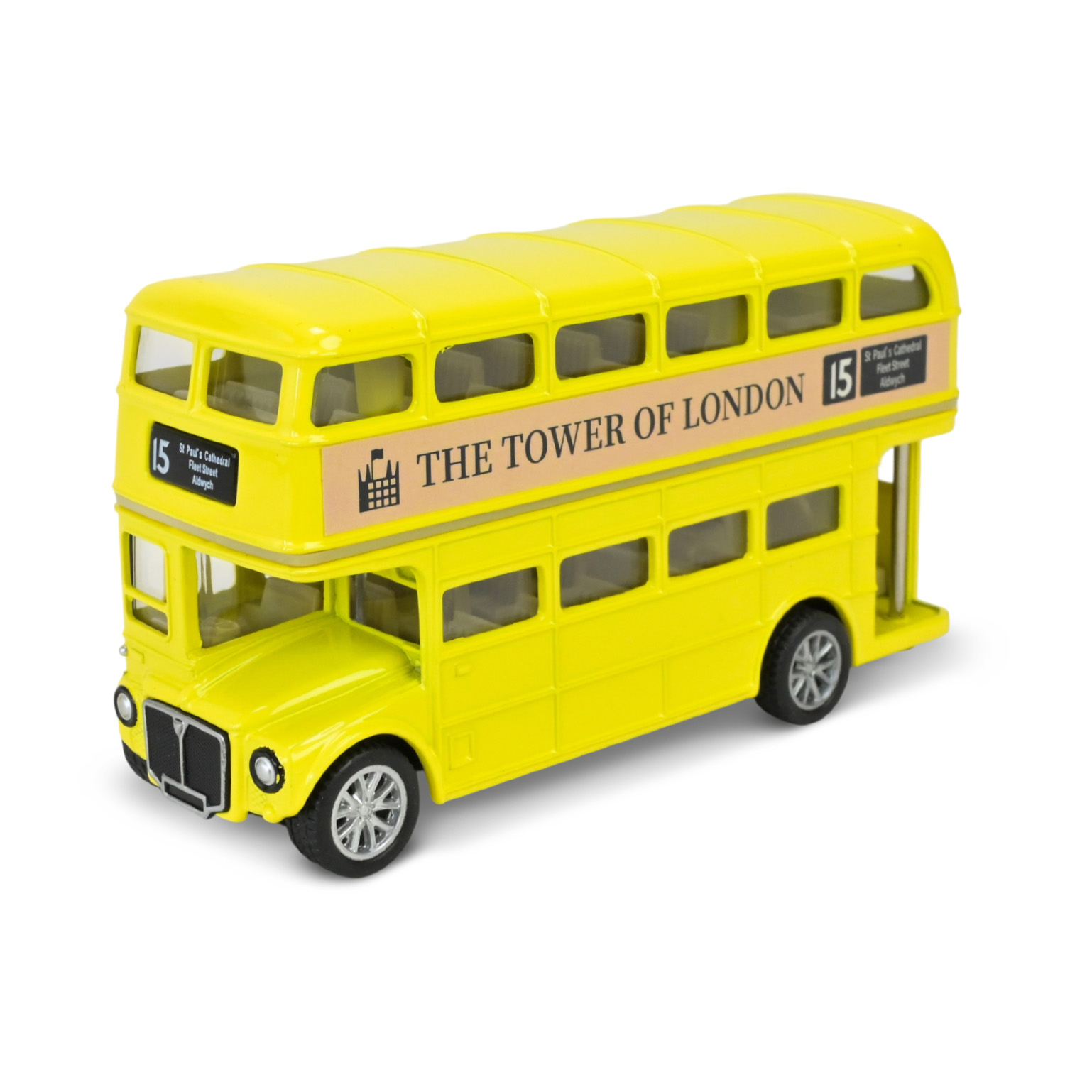 Автобус мет. АВТОПРОМ арт. 10032 (48шт/2) 5 inch BUS,відкр.двері, у коробці 16,5*7*8см