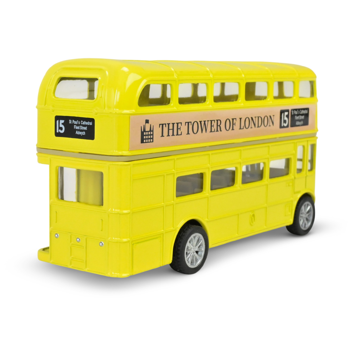 Автобус мет. АВТОПРОМ арт. 10032 (48шт/2) 5 inch BUS,відкр.двері, у коробці 16,5*7*8см