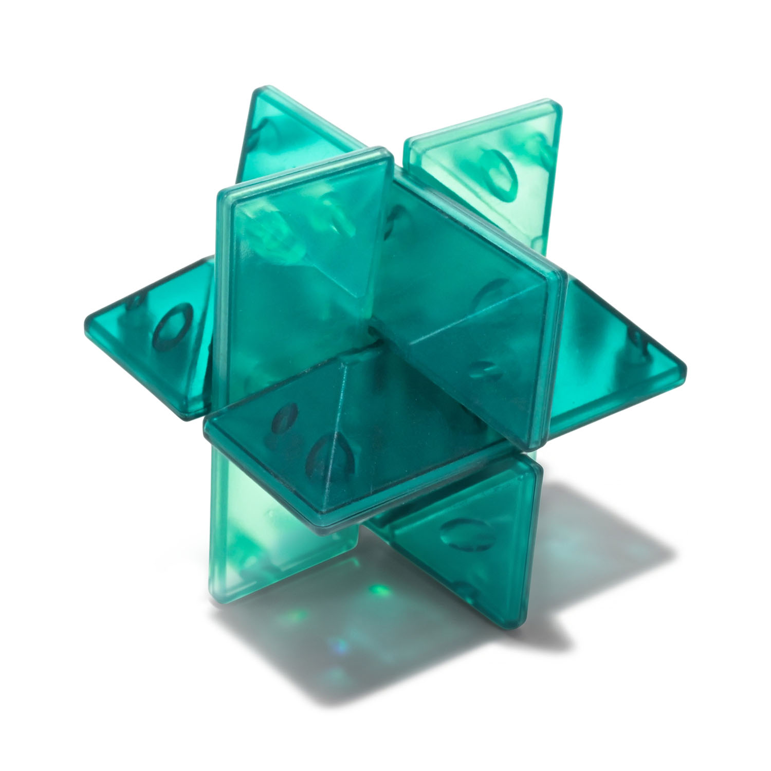 Іграшка 3D головоломка 3D арт. PL-726-08 (144шт/2) р-р 7,2*7,2*7,2 см, 6 шт у боксі, 24,2*16,6*20,7см